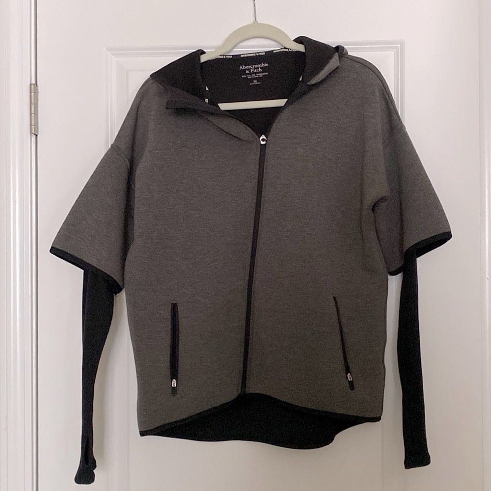 Abercrombie & Fitch Lightweight Athletic Jacket - Size M